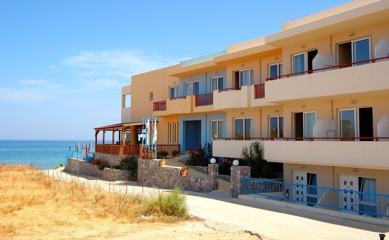 Danaos Beach Apartments Sfáka Buitenkant foto
